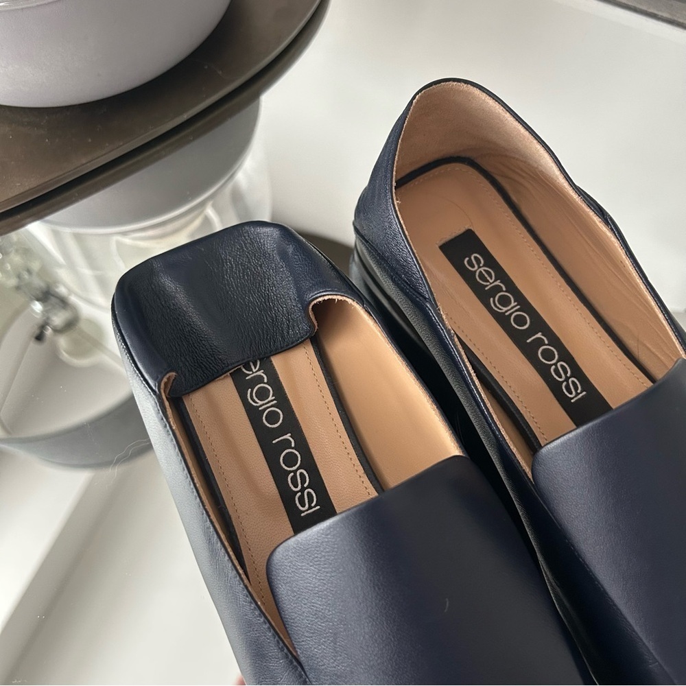 Sergio Rossi Sr1 Slipper Flats - Picture 7 of 8